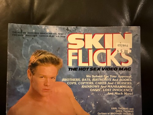Flicks magazine 90 vintage - magazine,