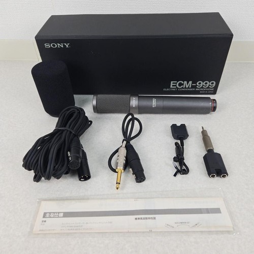 Sony ecm 999 microfono stereo - sony,