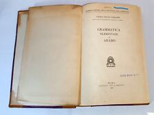 Grammatica elementare di Arabo - Laura Veccia Vaglieri - 1951