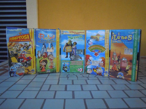 Vhs cartoni animati - animati, kinder