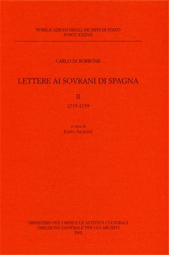 Carlo borbone lettere - -, ai