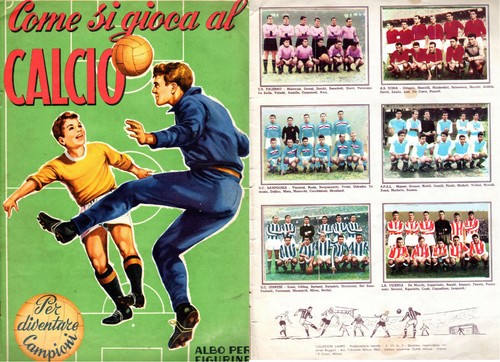Album figurine calciatori - album,