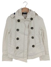 PATRIZIA PEPE Giacca corta Donna Giacca Taglia IT 44 bianco sporco stile casual