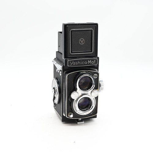 Yashica mat fotocamera - fotocamera, doppio
