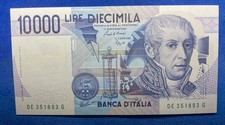Rep. Ita. Banconota da 10000