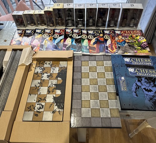 Eaglemoss chess lot 12 - eaglemoss, dc