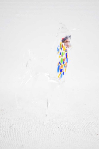 Cavallo vetro murano con - in, di