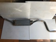 VOLKSWAGEN GOLF MK1 DIESEL MARMITTA CENTRALE TERMINALE CENTRAL EXHAUST  