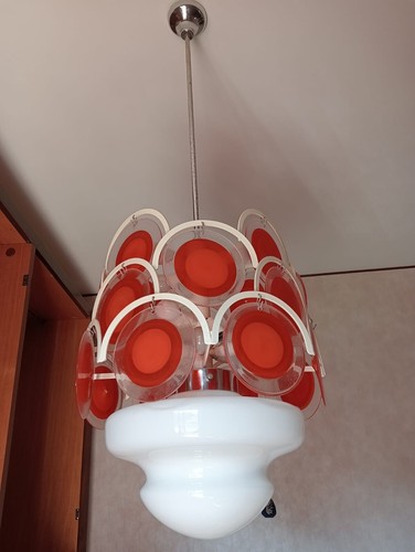 Lampadario vistosi vetro di - vistosi, in
