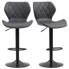 Homcom set sgabelli - 2, da