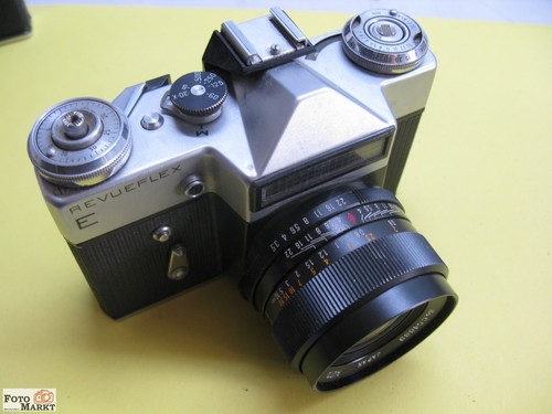 Revueflex slr camera 35mm - e,