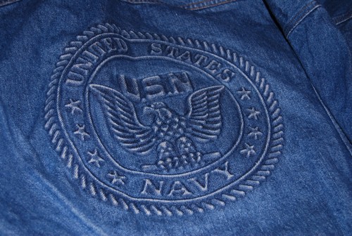 Giacca denim us navy - denim,
