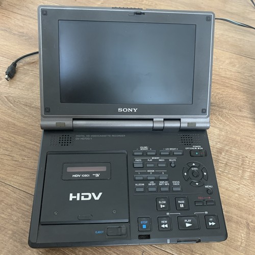 Sony hd700e hdv mini - mini, dv