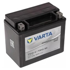 Varta Powersports Agm Batteria Moto TX12-BS (TX12-4) 12V 10Ah 150A 152x88x131 mm