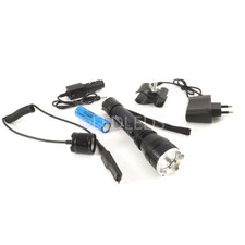 TORCIA LAMPADA LED 50000W ATTACCO  PIU CONTROLLO REMOTO CACCIA SOFTAIR