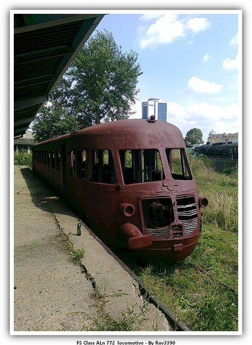 Treno classe aln 772 - treno,