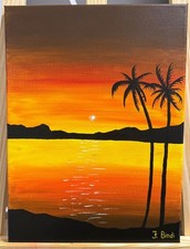 Quadro Tramonto Caraibi