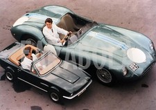 Foto vintage Aston Martin DBR2, V8 Volante, 1994, stampa 21 x 15 cm