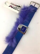OROLOGIO JUST CAVALLI BLU QUARZO DONNA 33 MM PELLE ACCIAIO BRACCIALE FASHION