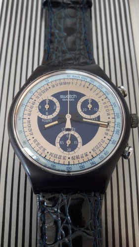 Swatch chrono silver star - swatch,
