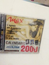 CALENDARIO 2000 SABRINA FERILLI per PC Max  Dvd Cd rom Originale Ottimo 