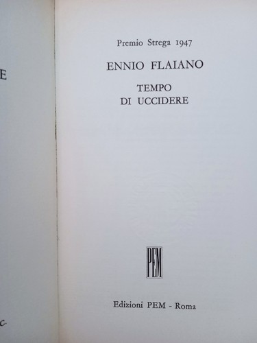 Tempo uccidere ennio - di, uccidere",ennio