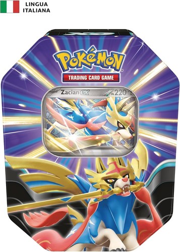 Pokemon tin zacian - tin, in