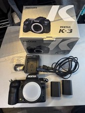 Corpo fotocamera reflex digitale Pentax K-3 24,4 megapixel obiettivo SMC DA 18-135mm testato funzionante