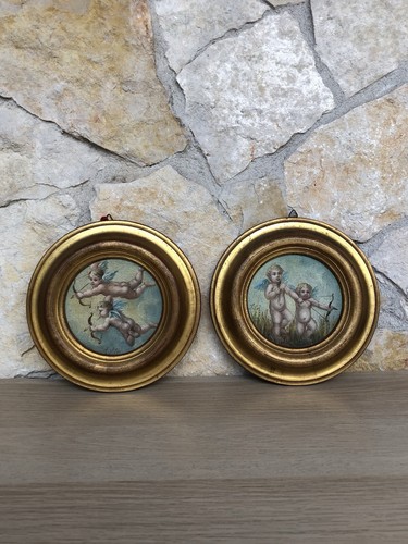 Coppia quadri vintage - coppia,