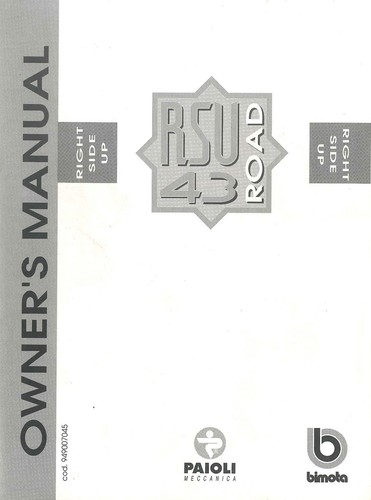 Copia manuale forcella - manuale, paioli