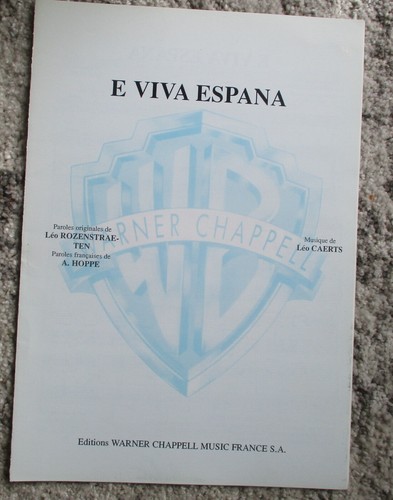 Viva espana per pianoforte - e,