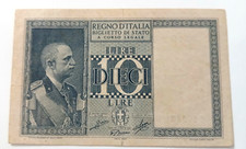 Banconota 10 Dieci Lire 1944