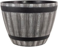 Fioriera botte legno - fioriera, a