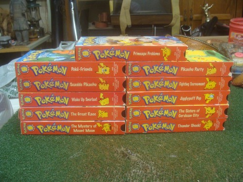 Pokemon vhs tape lot - tape,