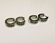 ORECCHINI IN ACCIAIO A CERCHIO