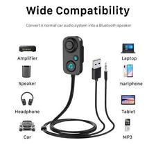 Trasmettitore ricevitore Bluetooth 5.1 wireless per auto, audio, adattatore Aux