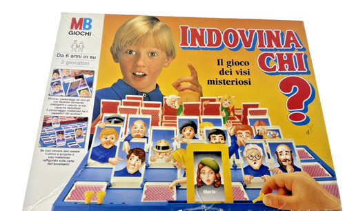 Indovina chi gioco scatola - gioco, in