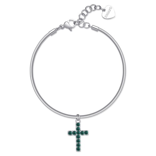 Sagapo bracciale donna croce - bracciale,