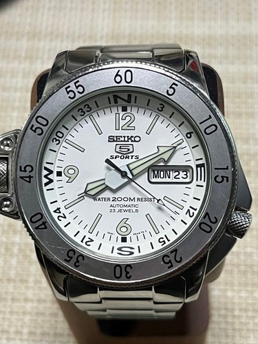 Seiko 5sports atlas bianco - seiko,