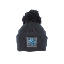 Cappello pon pon maglia liscia