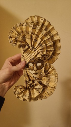 Mini maschera veneziana - maschera,