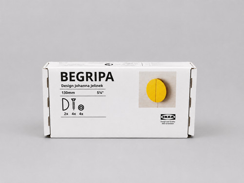 Ikea gripa maniglie gialle - gripa,