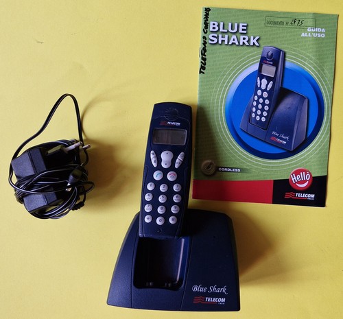 Telefono cordless blue shark - cordless,