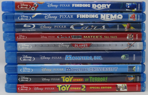 Disney pixar movie lot 9 - disney,