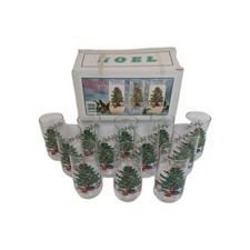 Bicchieri natalizi vintage