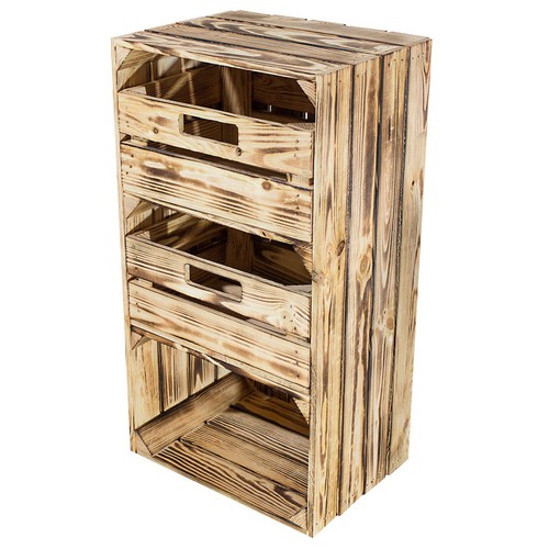 Scaffale willi fiammato con - fiammato,
