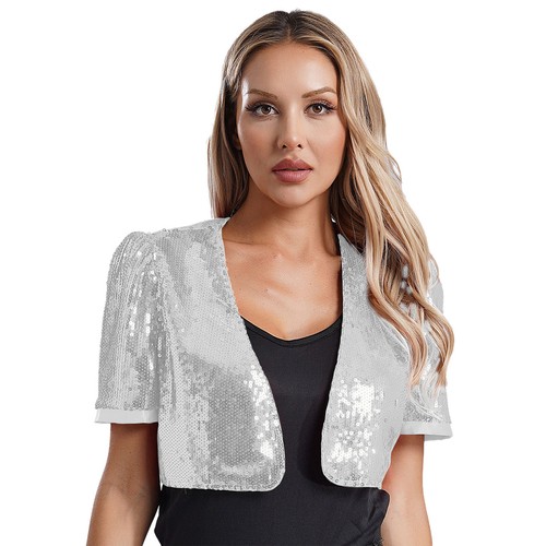 Giacca donna glitter