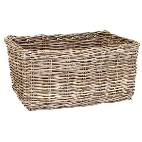 Cesta legno vero rattan - cesta, in