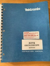 Tektronix 070-3826-00, 2215 Oscilloscopio Manuale Istruzioni di Servizio