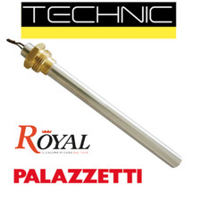 Resistenza Candeletta Stufa a pellet 3/8 350W 16cm batt. d.12,5 PALAZZETTI ROYAL